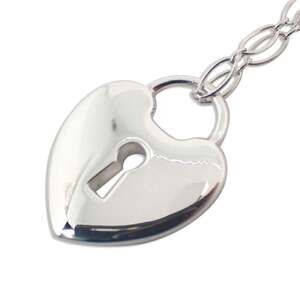 TIFFANY Authentic Silver Heart Necklace